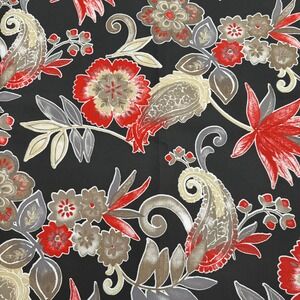 Floral Paisley Upholstery Fabric 4 Continuous Meters Sewing Quilting Textile
